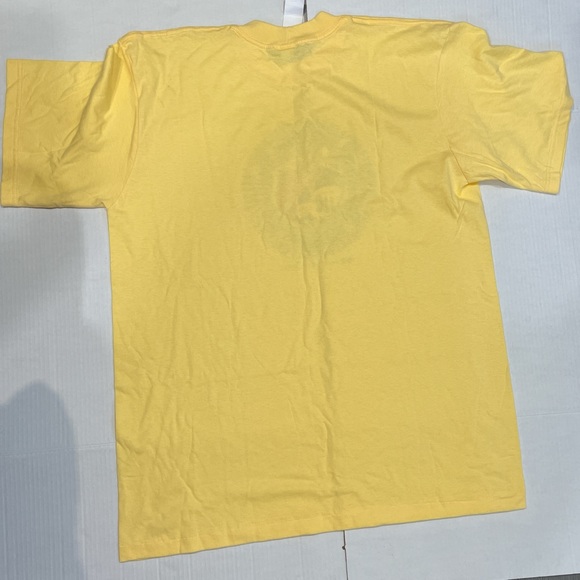 New Vintage Tallinn Estonia Princess Cruise Yellow Shirt Size XXL - Picture 3 of 6